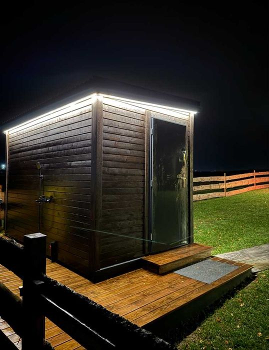 domek na święta dla 8 osób nad jeziorem sauna jacuzzi  bez sąsiadów