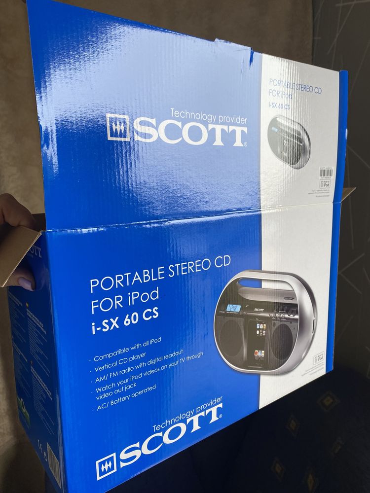Radio SCOTT nowe cd ipod usb