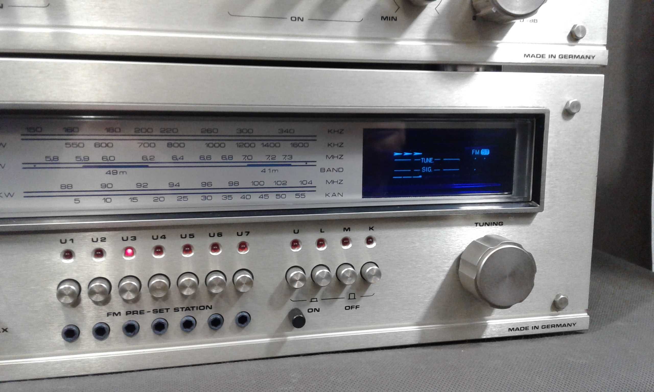 AUDION 6800, blue line,zestaw stereo