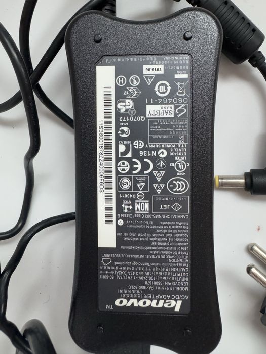 adapter zasilacz lenovo kabel do laptopa