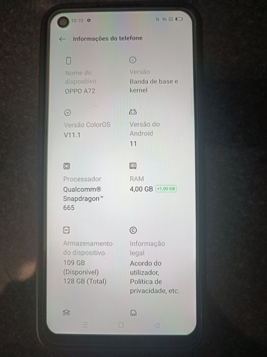 Smartphone OPPO A72