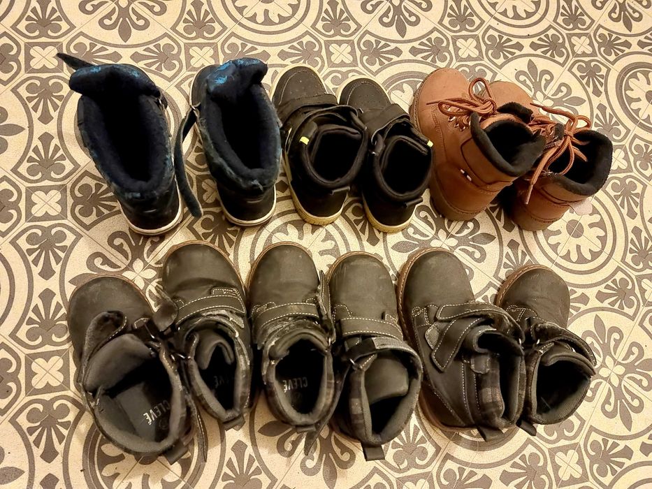 Buty zimowe rozmiar 27 i 28 CENA ZA CAŁOŚĆ