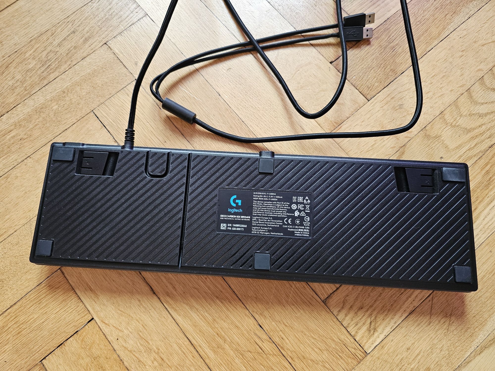 Logitech G G513 Carbon QWERTZ GX Brown Mechaniczna klawiatura