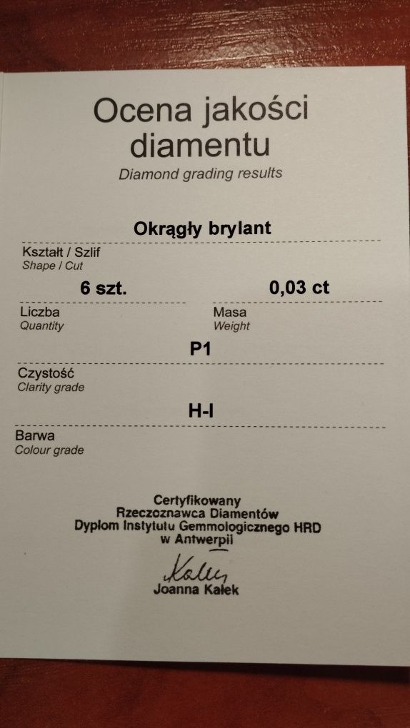 Pierscionek zaręczynowy Topaz z Diamentami