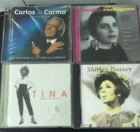 Conjunto de CDS de música, originais