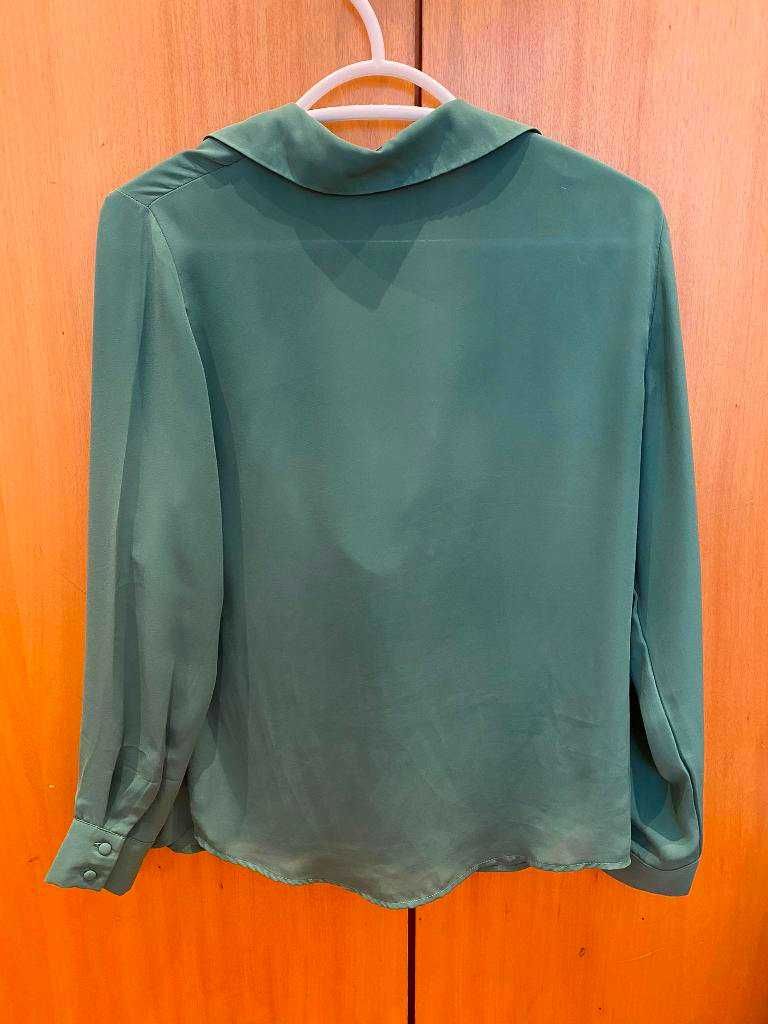 Blusa verde Mango - NOVA