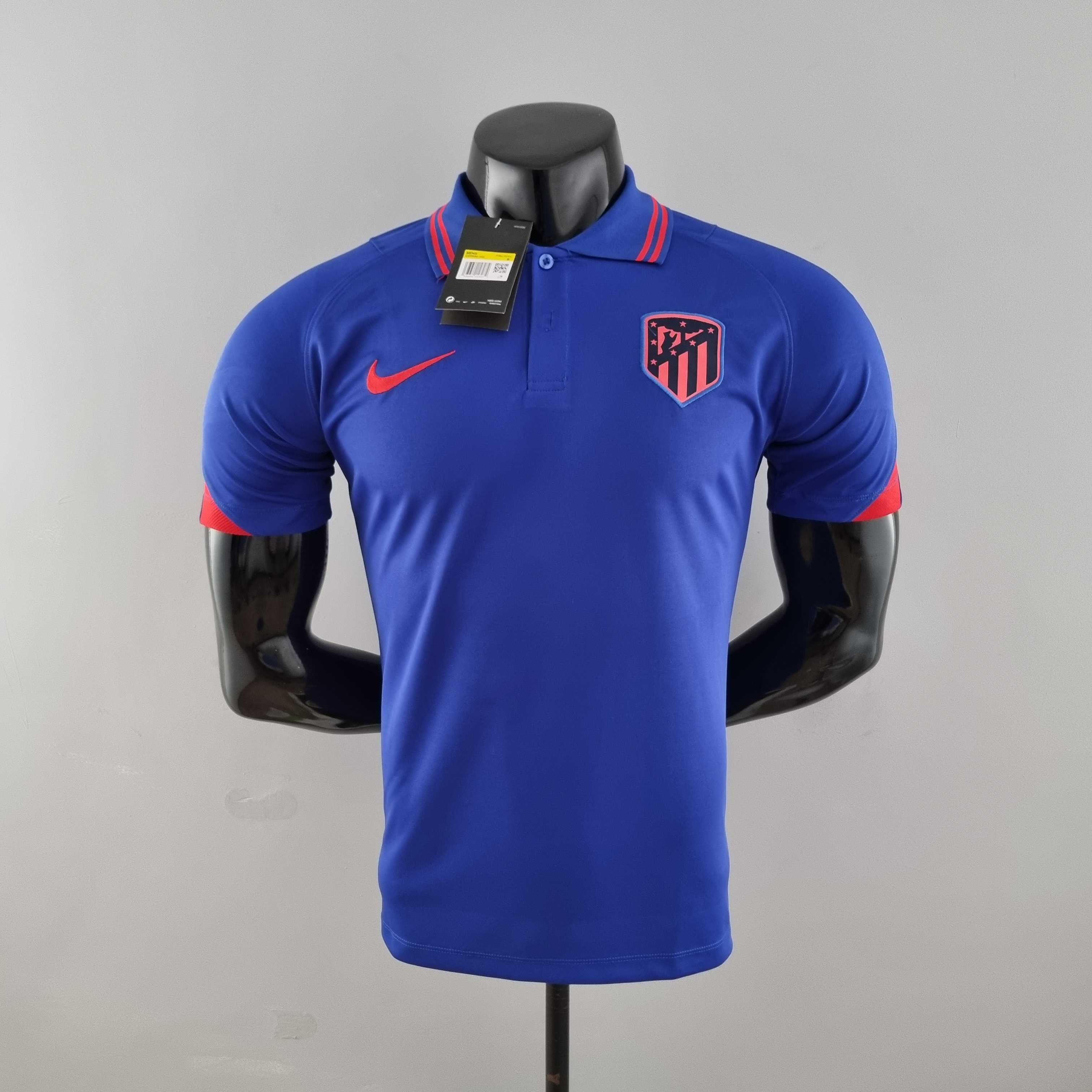 Футбольна форма Атлетіко Мадрид Nike футболка найк поло Atletico
