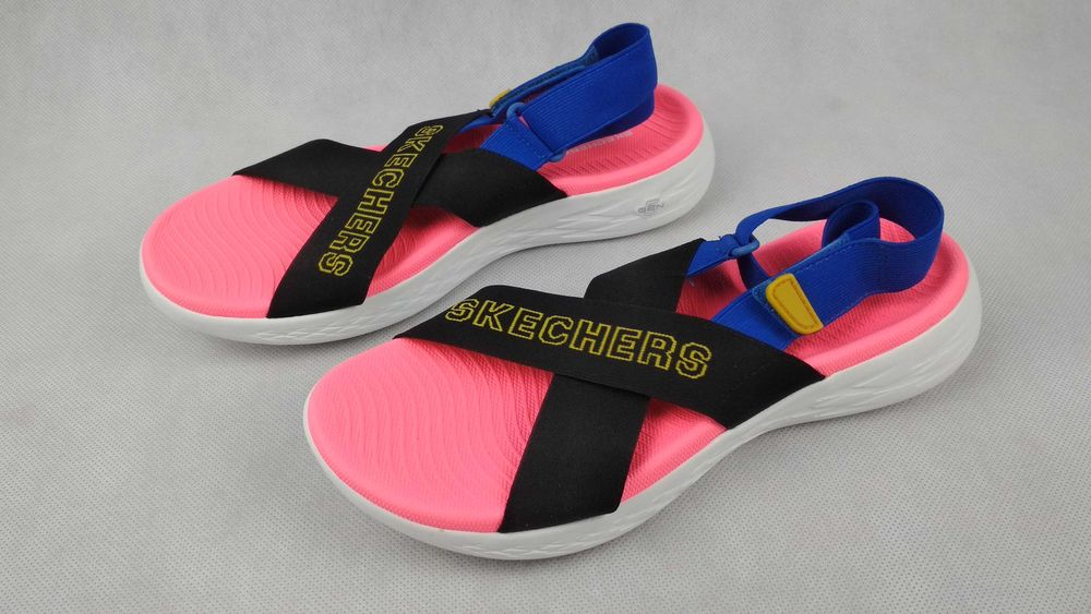 SKECHERS On The Go 600 Wild Heart Buty Klapki Sandały Roz. 38
