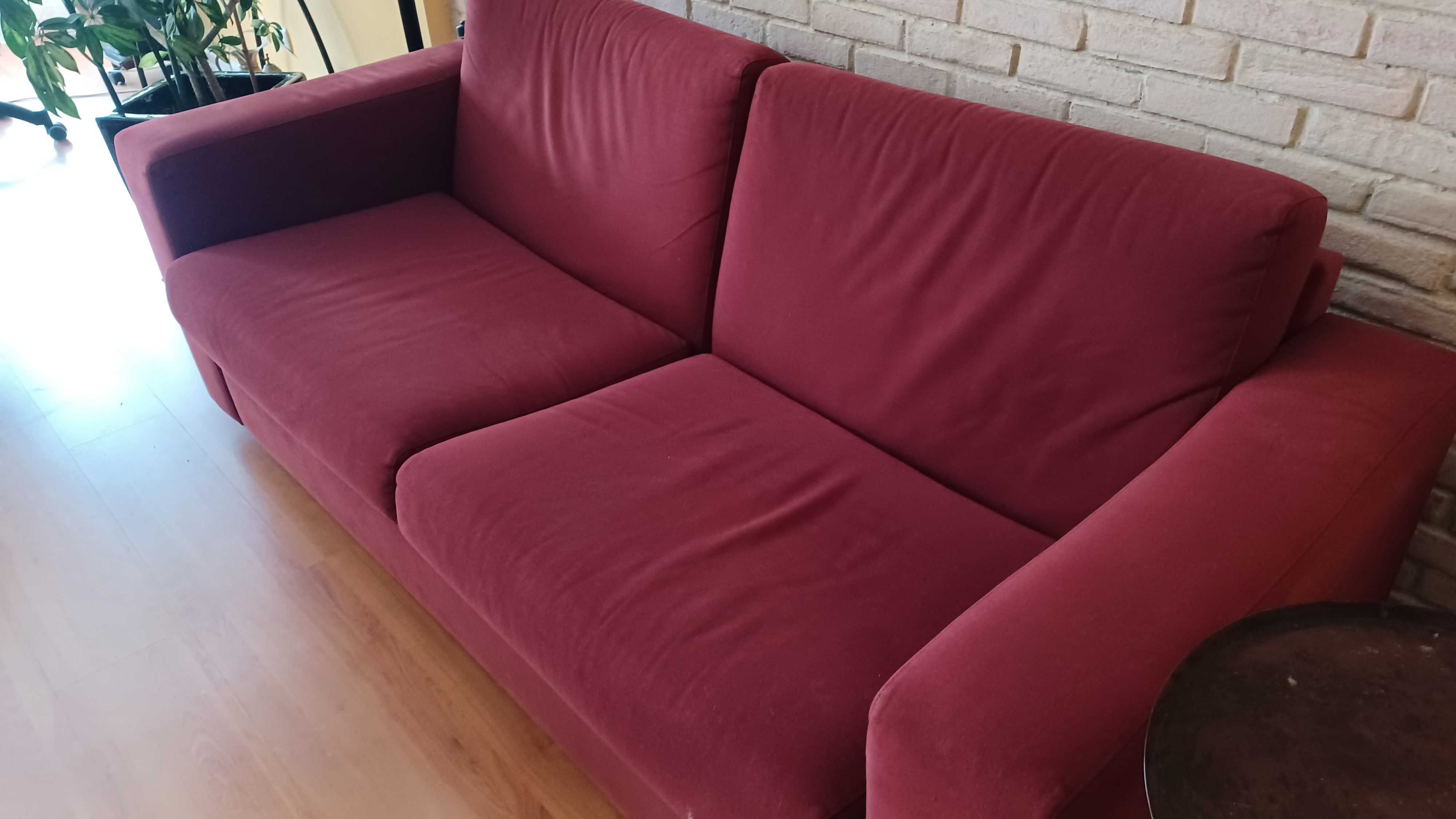 Sofá "Dimensão" de 3 lugares, usado, material alcantara anti-nódoas