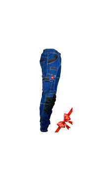 GWARANCJA! Solidne SPODNIE Robocze BHP XL Jeans Stretch WYGODNE !!