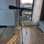 Teleskop Bresser 70/700 na montażu od lornetki