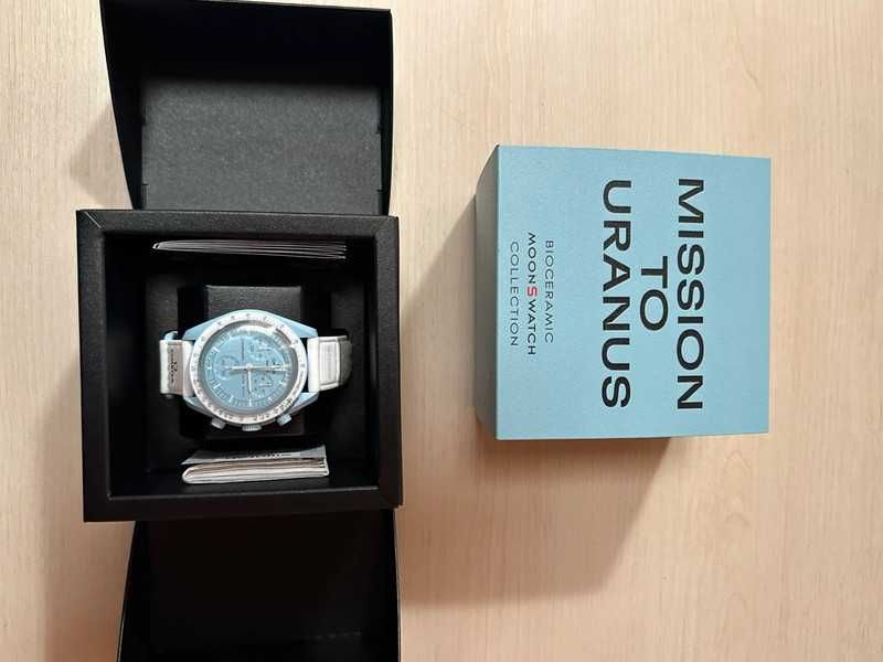 Omega x Swatch SO33L100 Uranus VIP Premiera PL