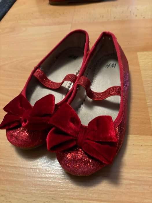 Baleriny hm rozmiar 28 czerwone