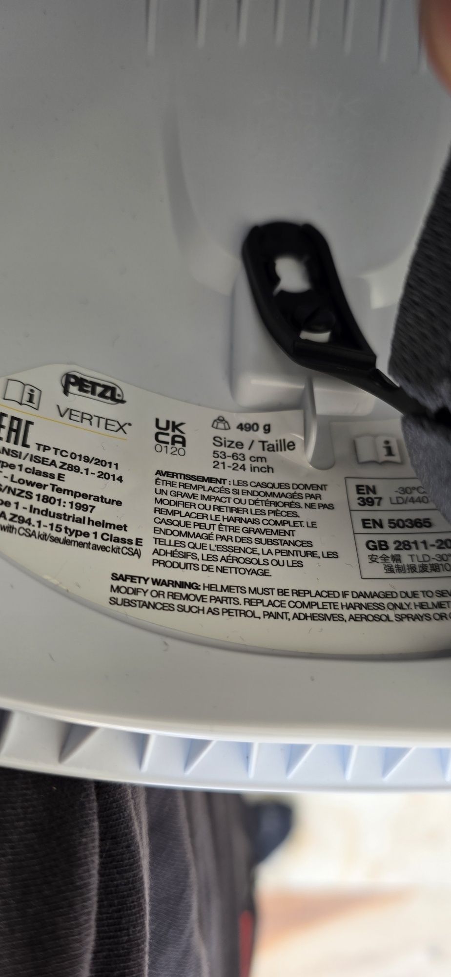 Capacete Petzl Vertex - novo