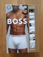 Bokserki męskie białe Boss - rozmiar S