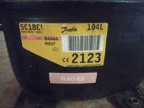 Компрессор холодильный поршневой Danfoss SC18CL+ конденсатор+реле+база