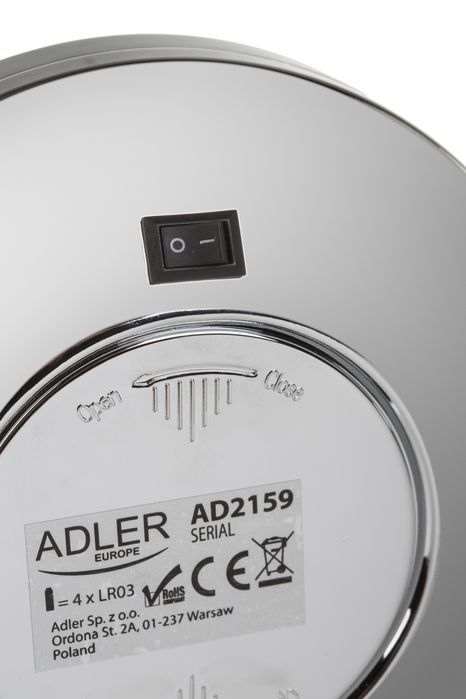 Adler AD 2159 Lusterko LED z podświetleniem stojące powiększające
