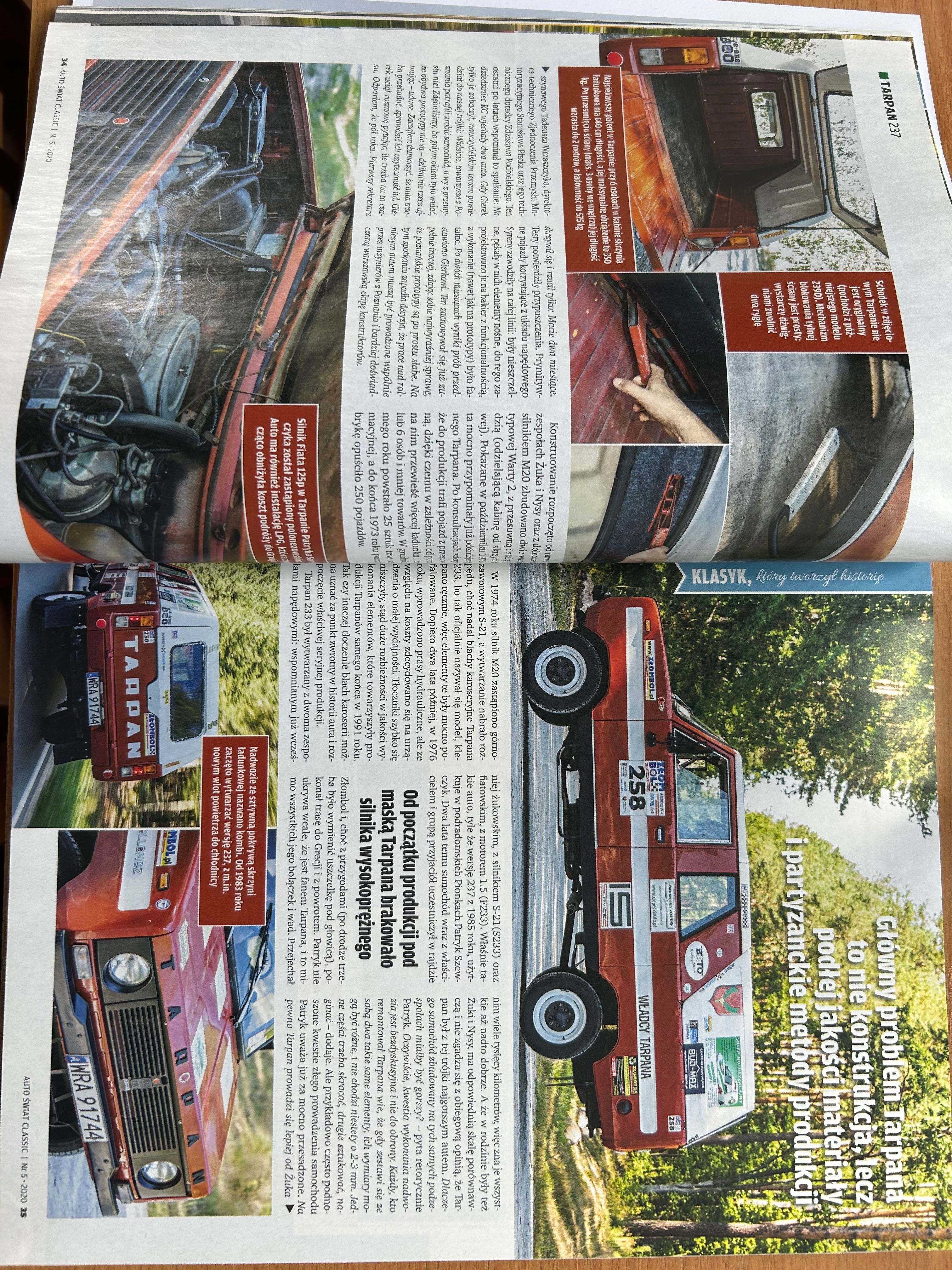 FSR Tarpan 237 obieżyświat jakich mało  1,5 b/g z plakatu złombola