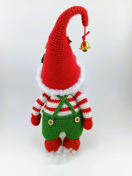 Pai Natal Vermelho Amigurumi
