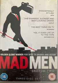 3 * DVD "Mad men" 2 sezon - wersja angielska