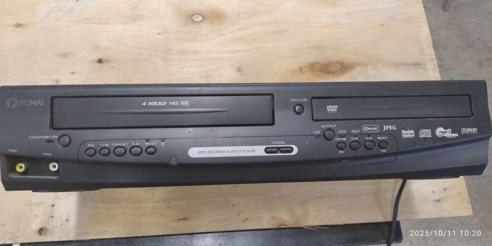 Funai magnetowid plus dvd 2w1