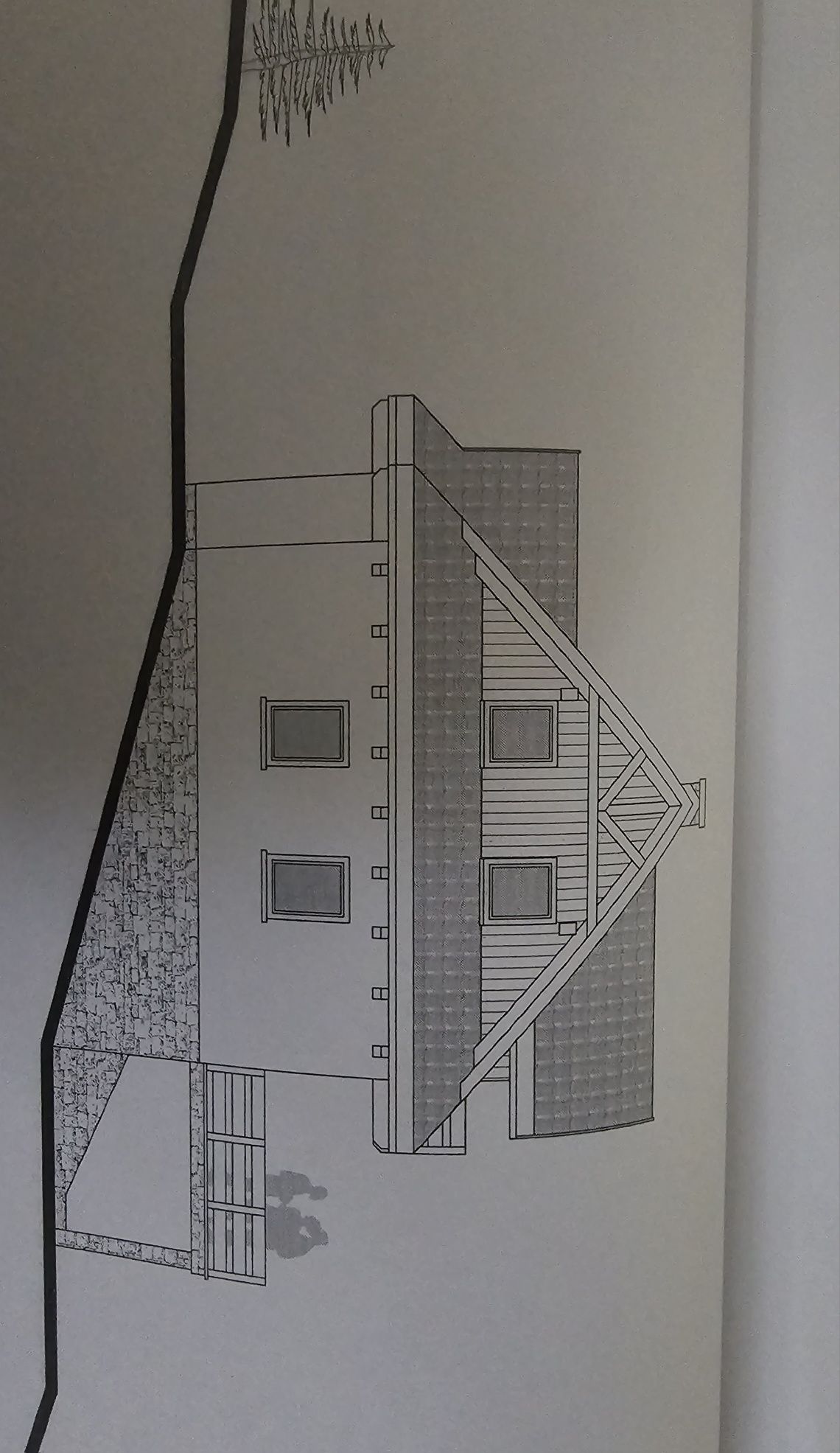 Sprzedan gotową konstrukcje domu 120m wraz z projektem budowlanym.