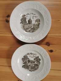 Антикварные фарфоровые тарелки Rörstrand  Швеция