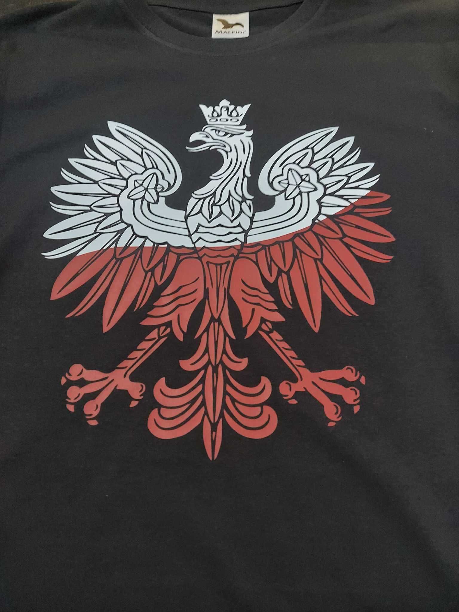 koszulka t-shirt patriotyczna flaga polska godło orzeł rozmiar S