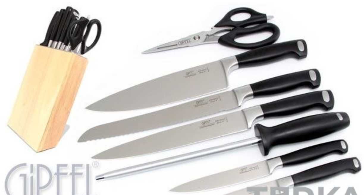 Набір ножів Gipfel Legend 8 предметів 6627 Набор ножей с подставкой