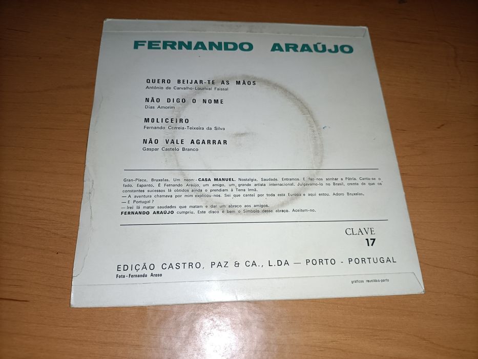Fernando Araújo_Moliceiro vinil