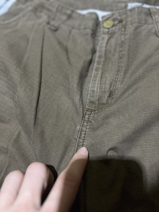 Штани Carhartt Wip на утяжках гарний прийємний фвт на тілі