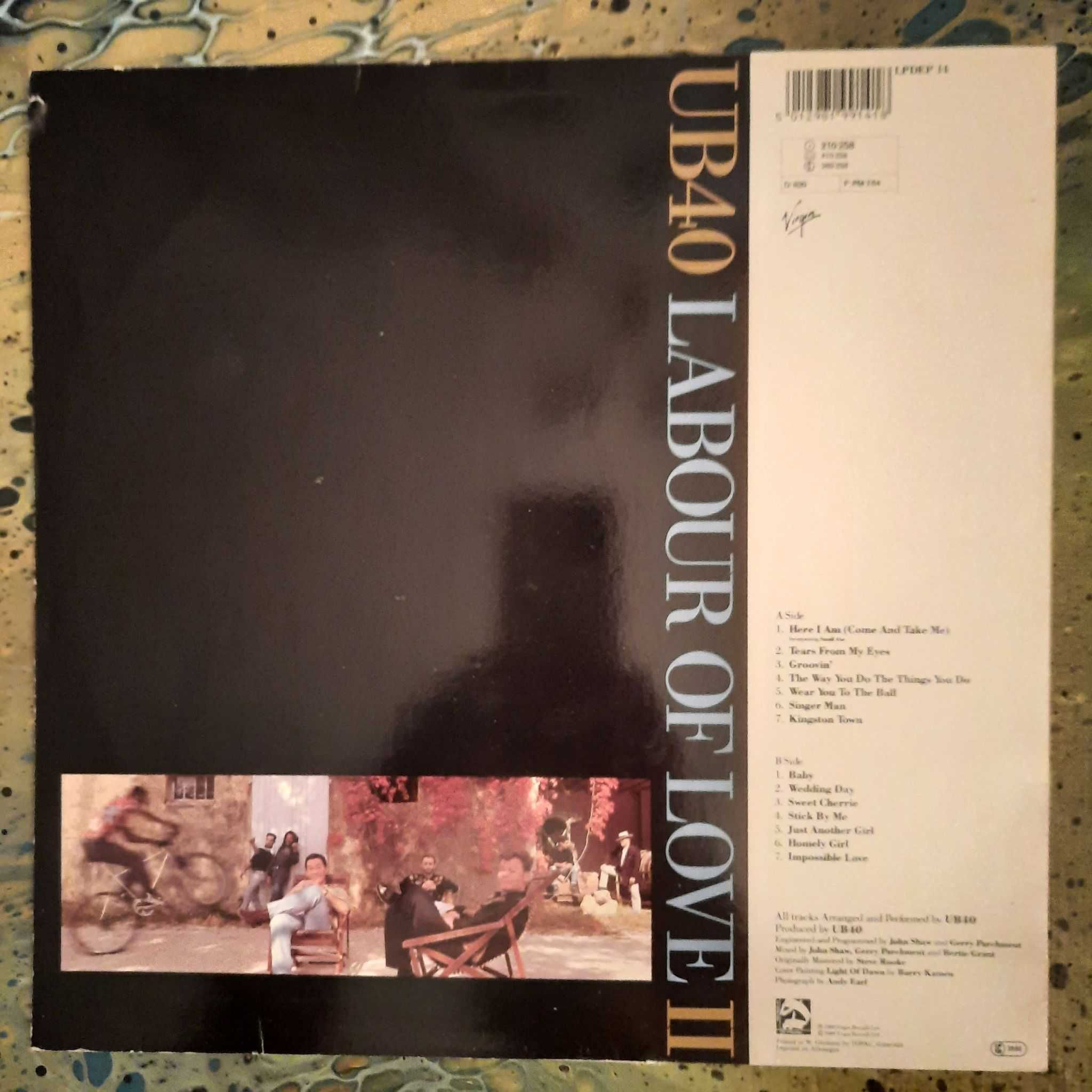 Пластинка виниловая UB40 / Labour Of Love II //1989 / Vinyl  LP Album