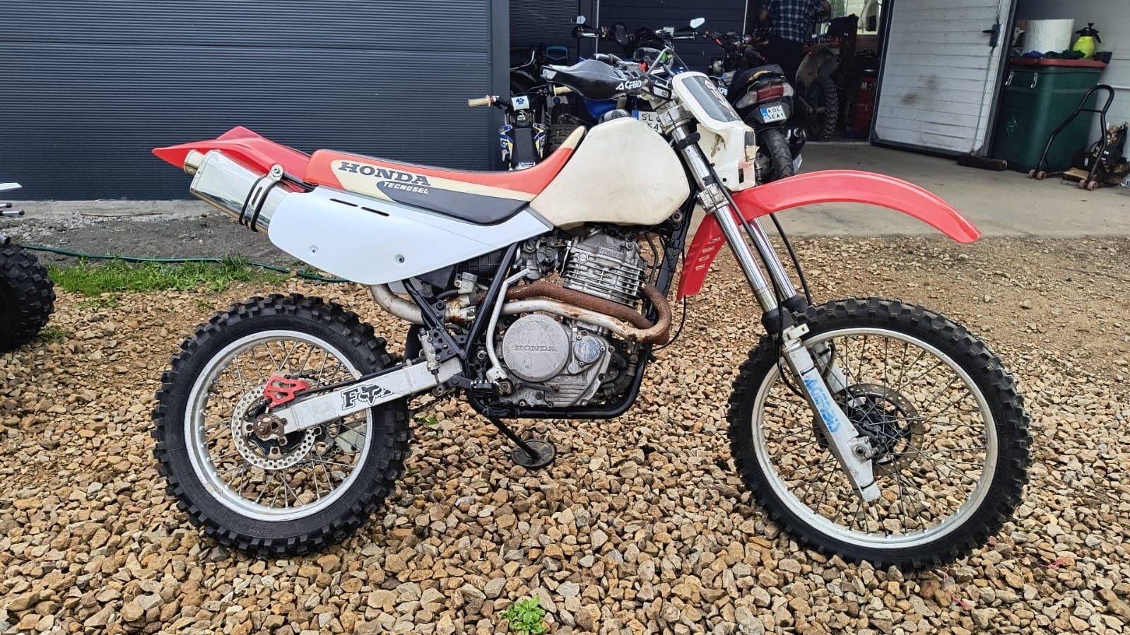 Honda XR600 odrestaurowana