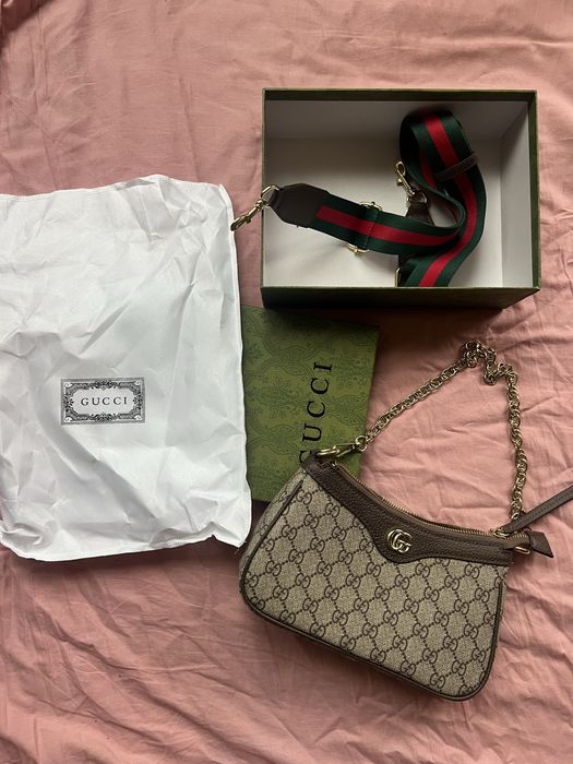 Сумочка gucci кожа