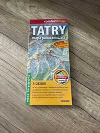 Tatry Mapa Panoramiczna