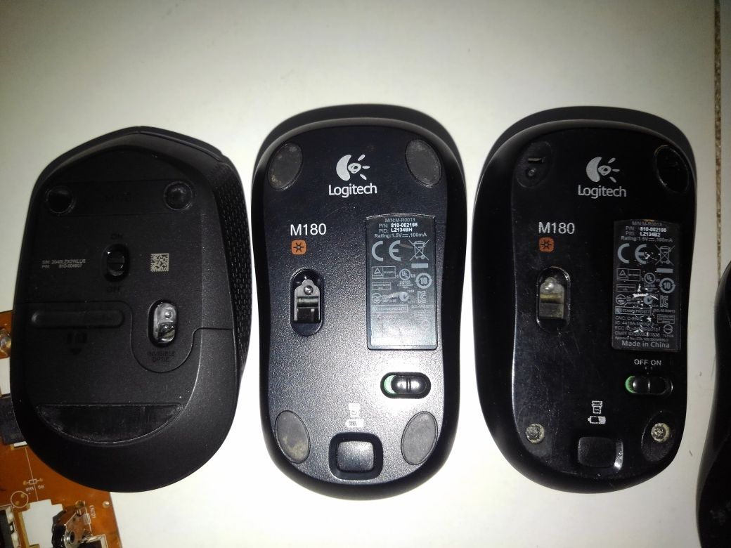 Бездротова миша Logitech M180 M170 MITSUMI EW4ECM-S3101 RS-232 DE-9PS2