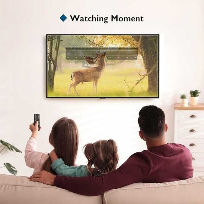 Uchwyt Ścienny do Telewizora 26-55 Cali,  400x400 mm, Obciążenie 50 kg