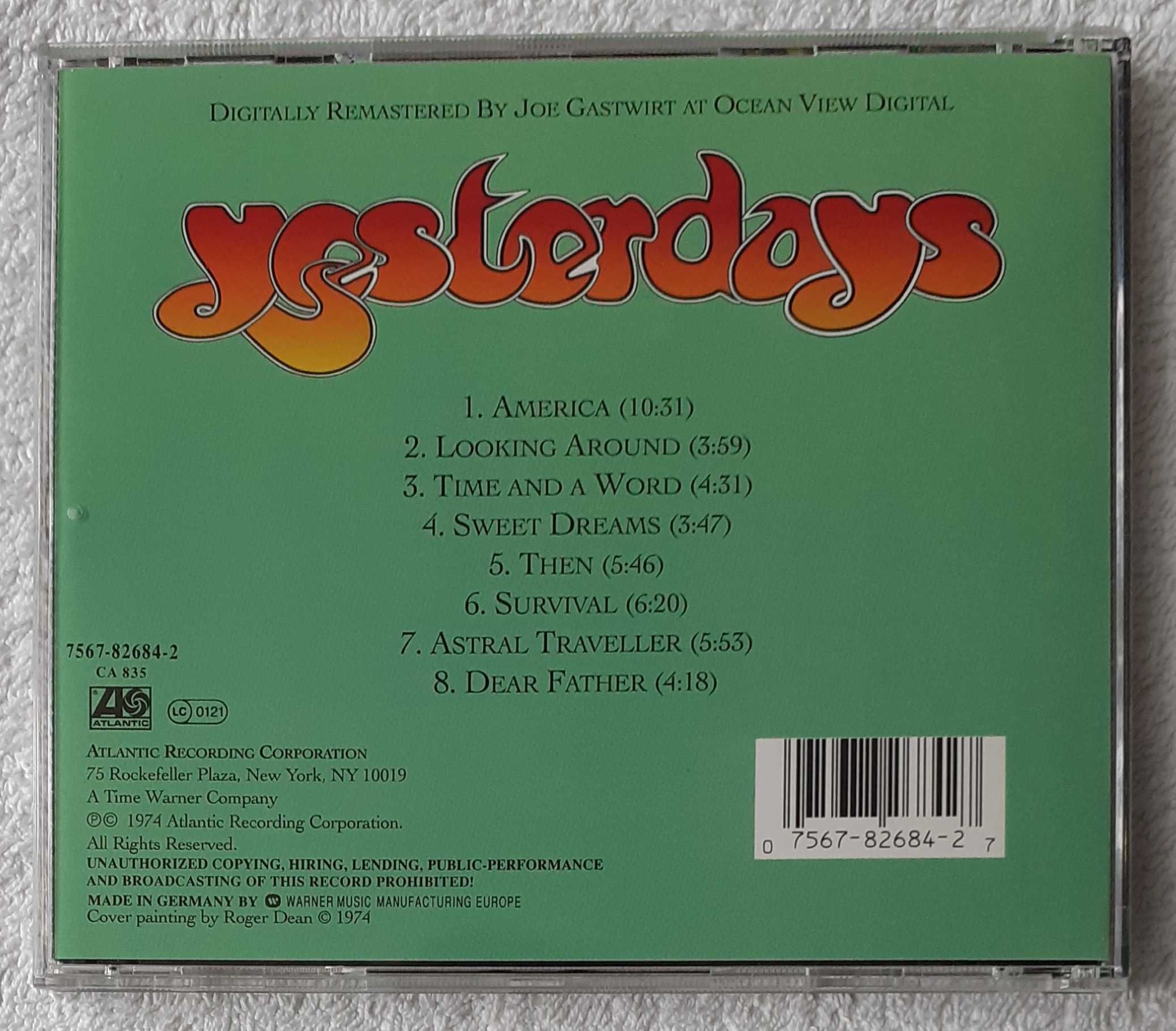 Yes – Yesterdays (CD, Compilation)