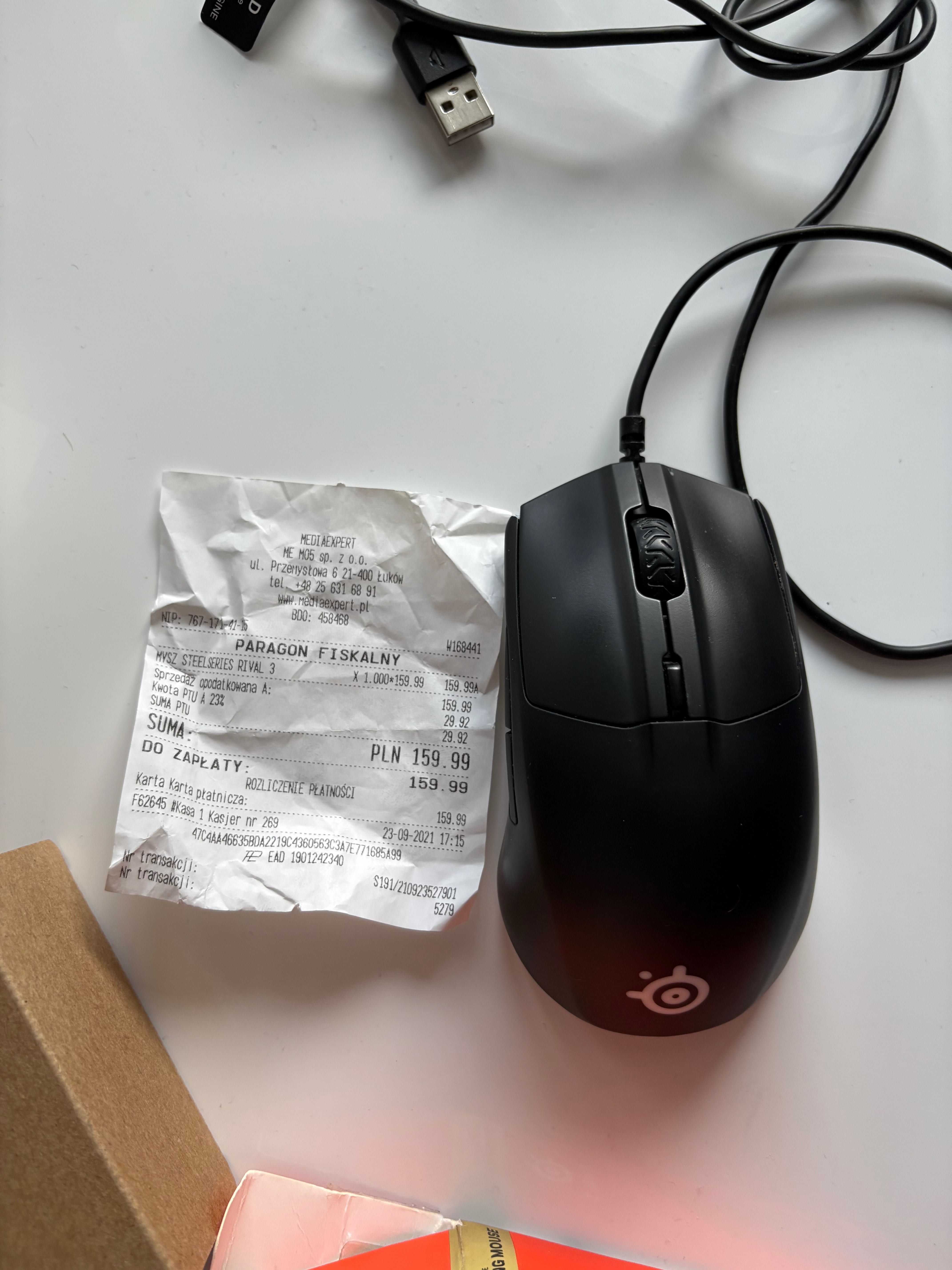 myszka steelseries rival 3