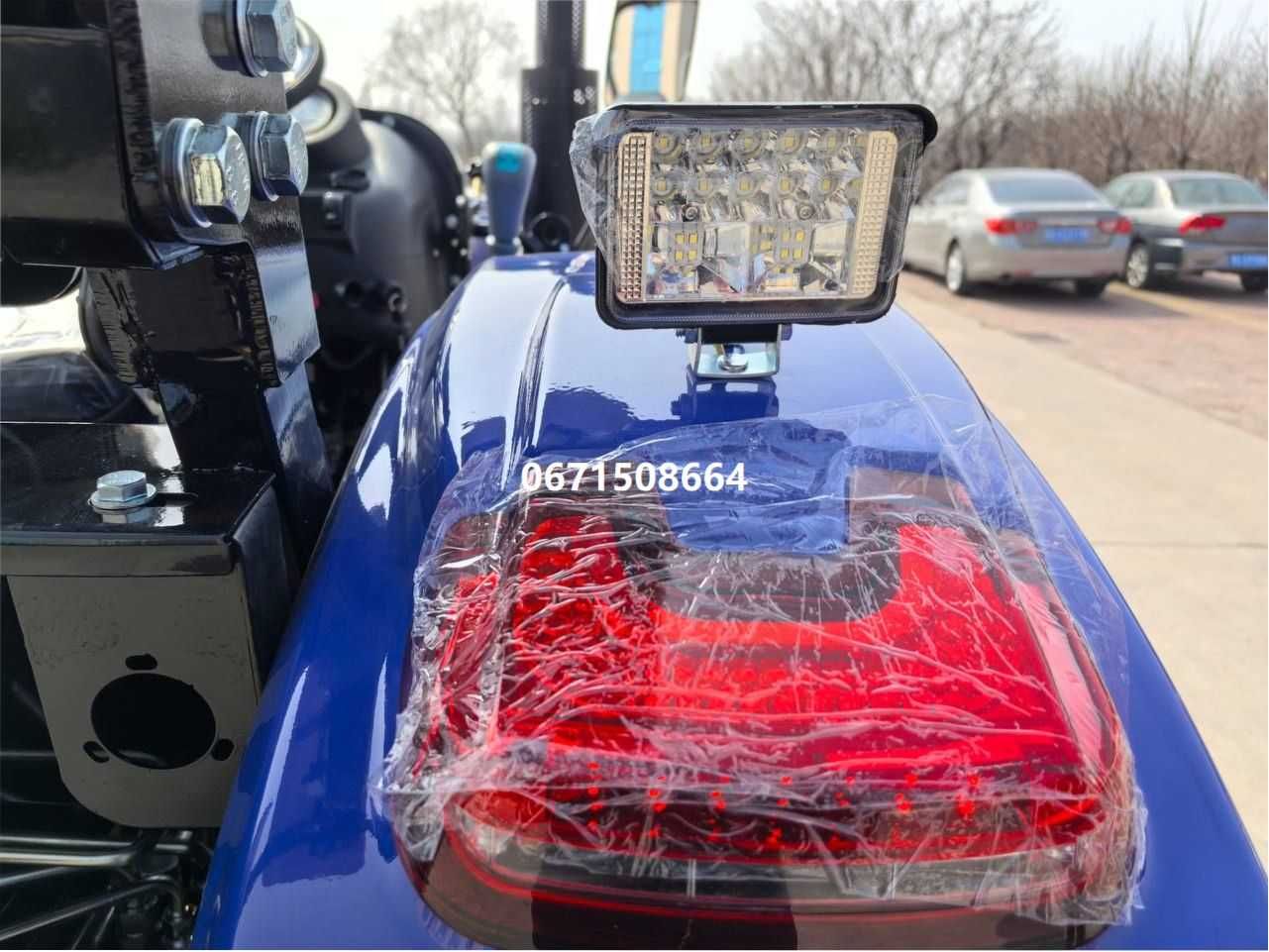Мінітрактор Файтер Т- 504RD посилений передній міст реверс компресор