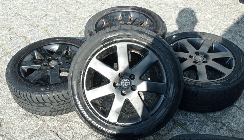 Koła alufelgi 5x100 Vw golf seat ibiza octavia Opony 205/55 r16