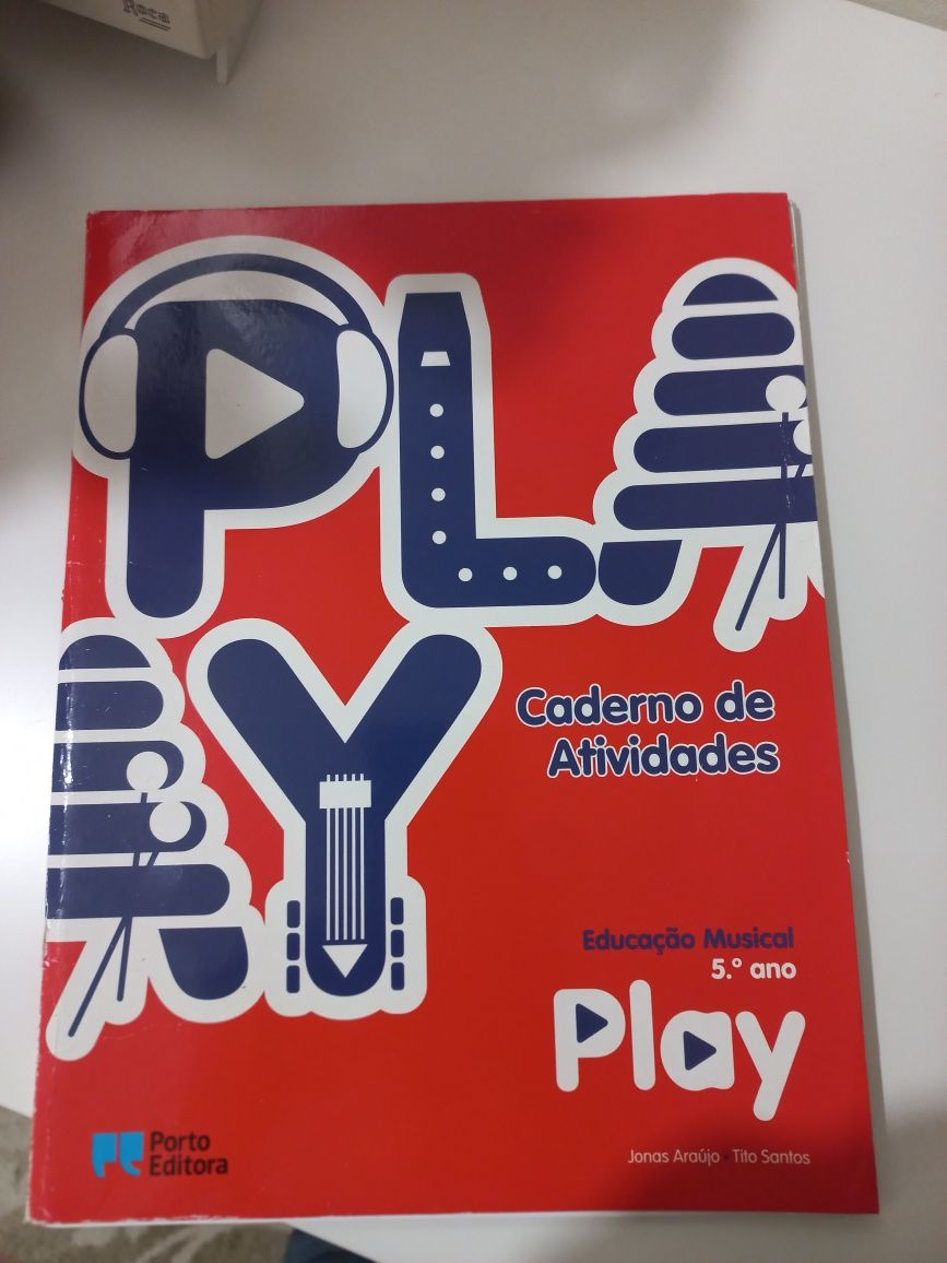 Caderno actividades Play educação musical