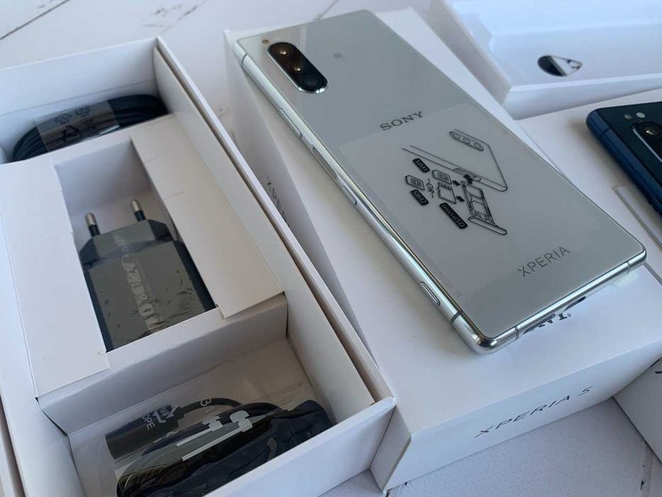 ™ XPERiA 5 SONY White  • (є xperia 1 dual) - Запаковані, з Гарантією