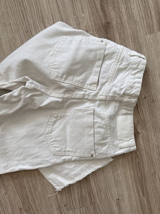 Білі джинси кюлоти sinsay 32 джинсы