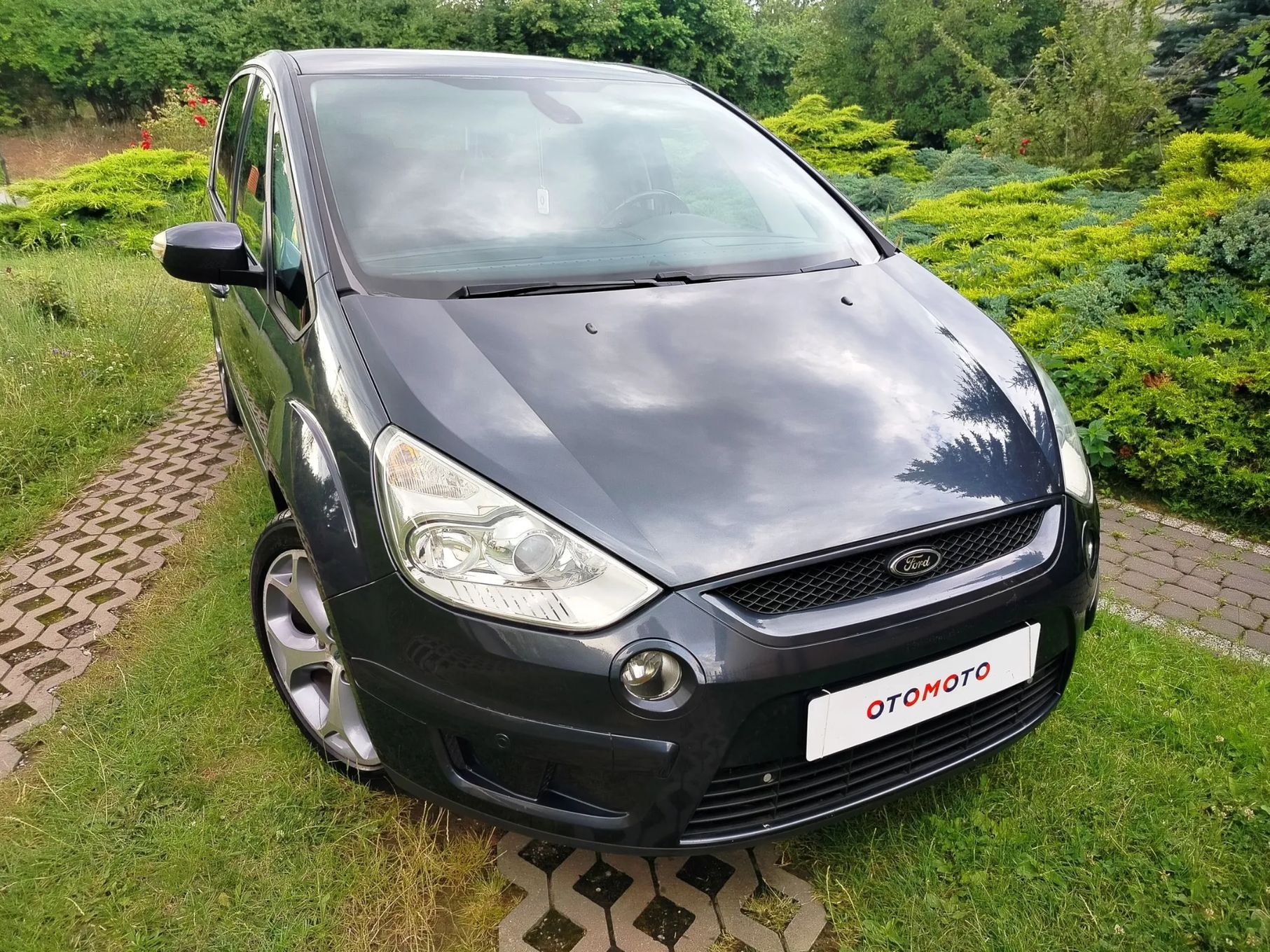 Ford S-Max 2.5Tb Alcantara Skóry Panorama Hak DVD Navi Alu 18
