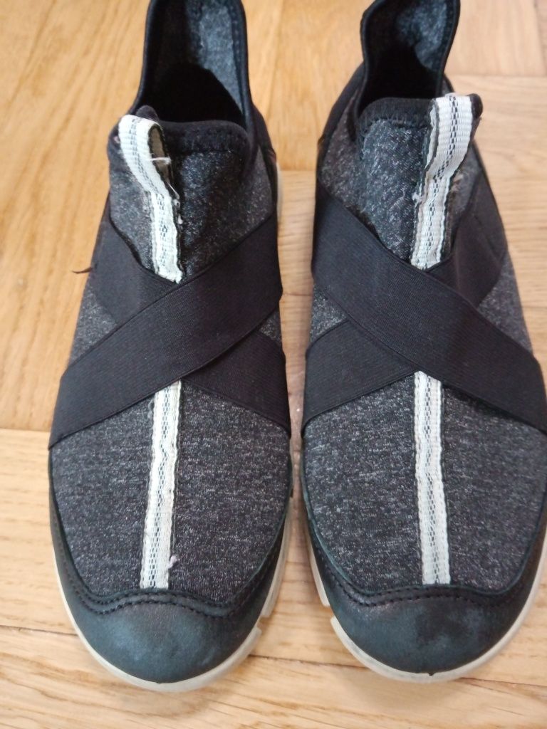 Buty Ecco czarne 32 sneakersy półbuty kapcie tenisówki