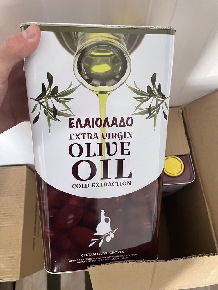 Оливковое масло 5л в канистре в ассортименте