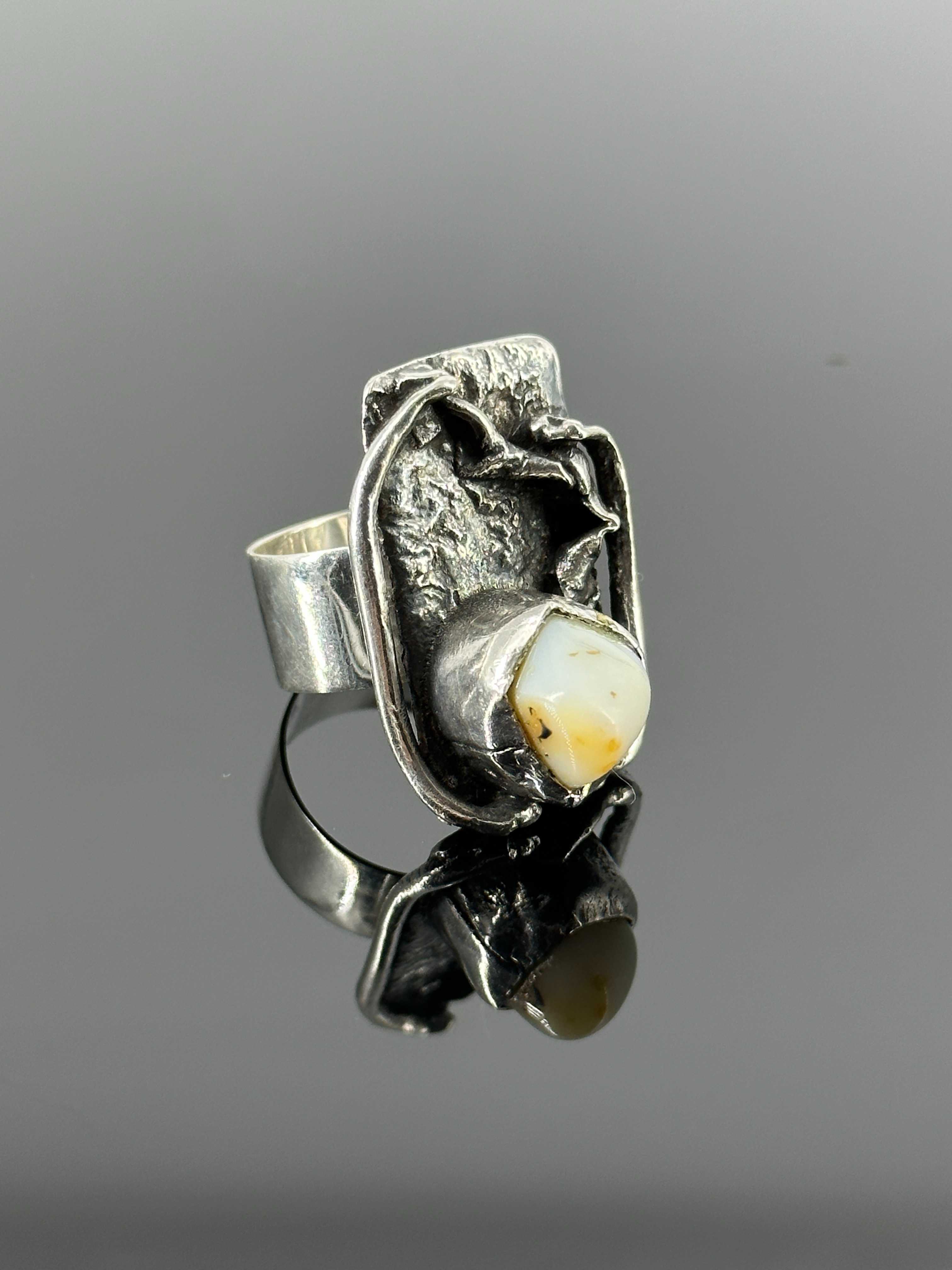 Srebro - Srebrny wielki pierścień Artystyczny