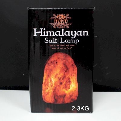 Candeeiro de sal natural de qualidade - & Base apx 2-3kg