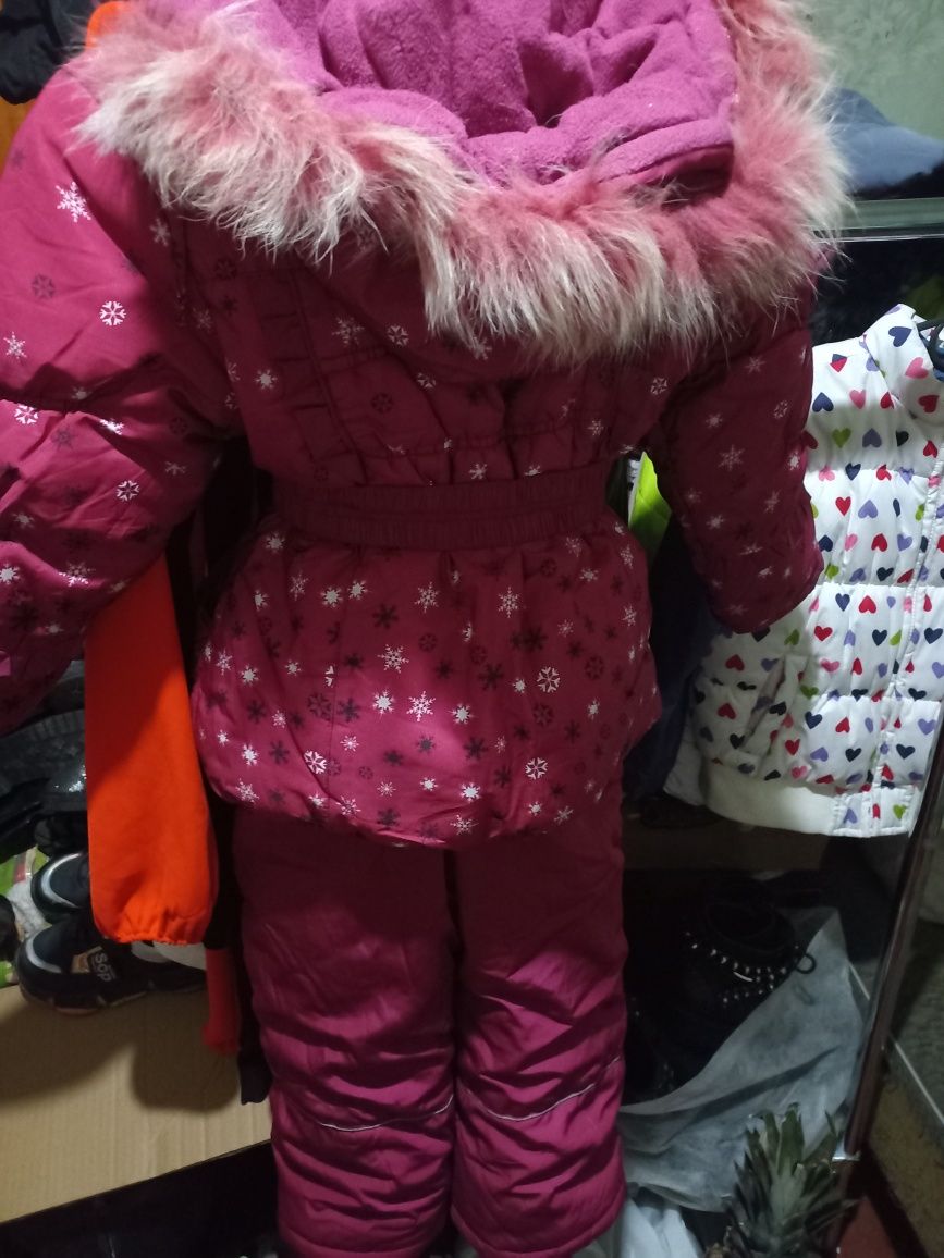 Зимний костюм куртка комбинезон